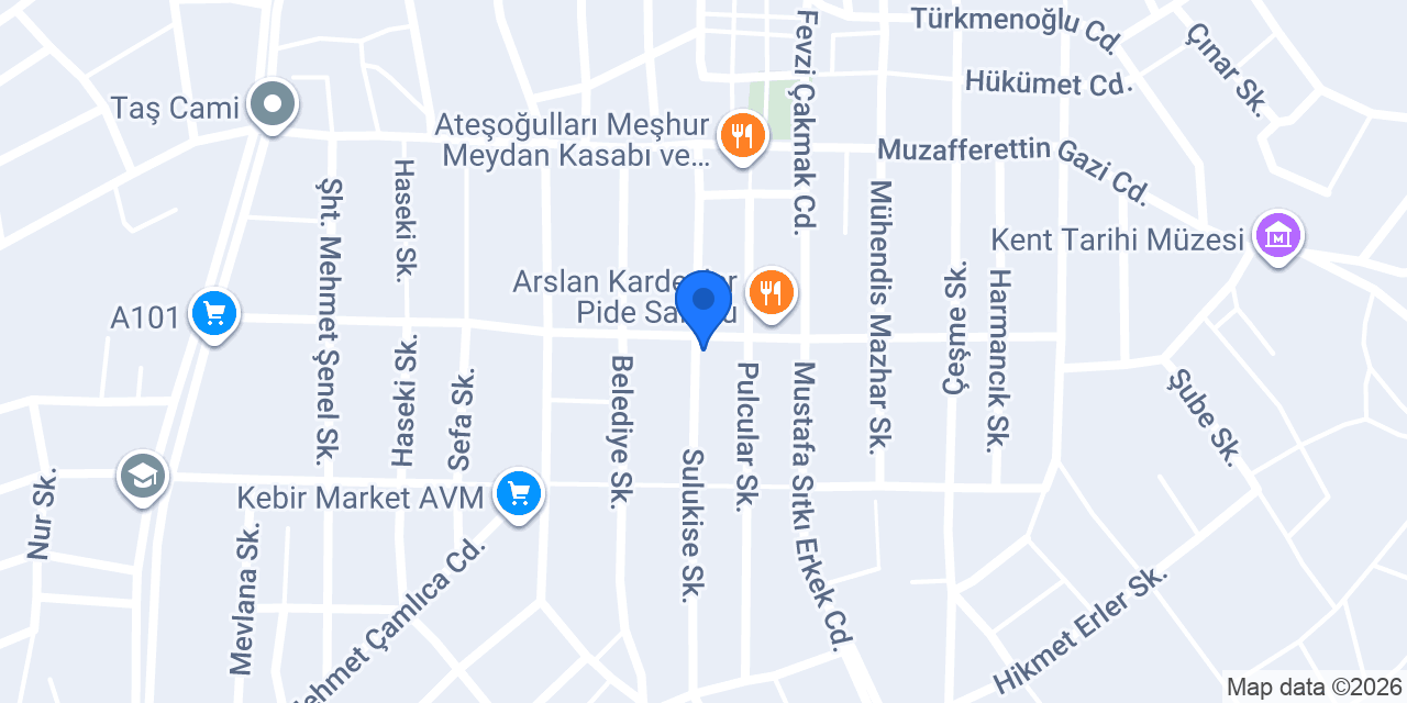 ŞAHİN SİGORTA KASTAMONU konumu