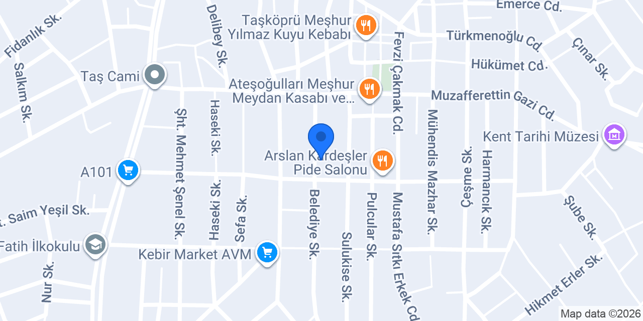 Koray Elektrik konumu