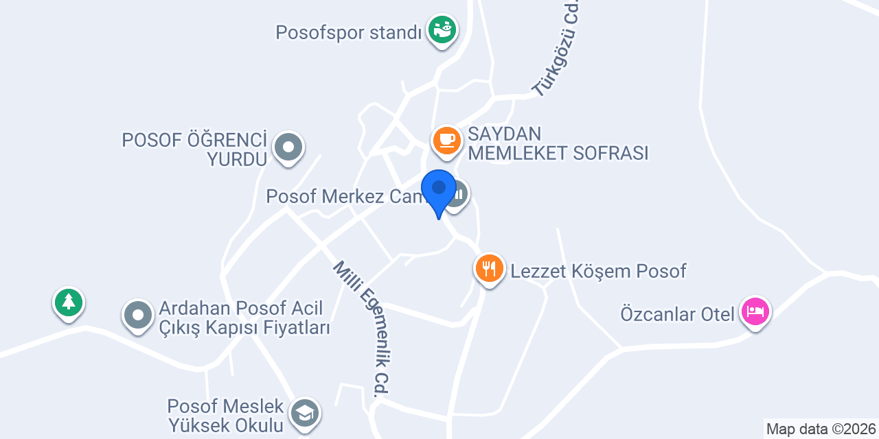 Posof Noterliği konumu