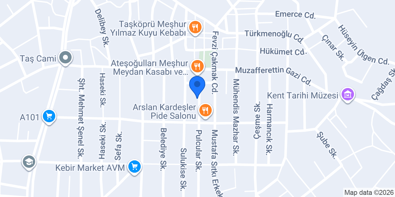 Ervet Veteriner Kliniği konumu