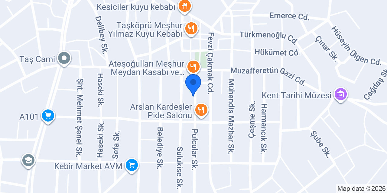 Doyum Pide Salonu konumu