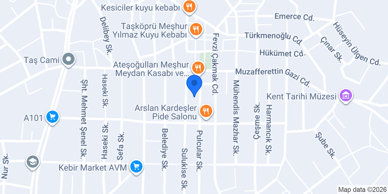 Ünver Mühendislik konumu