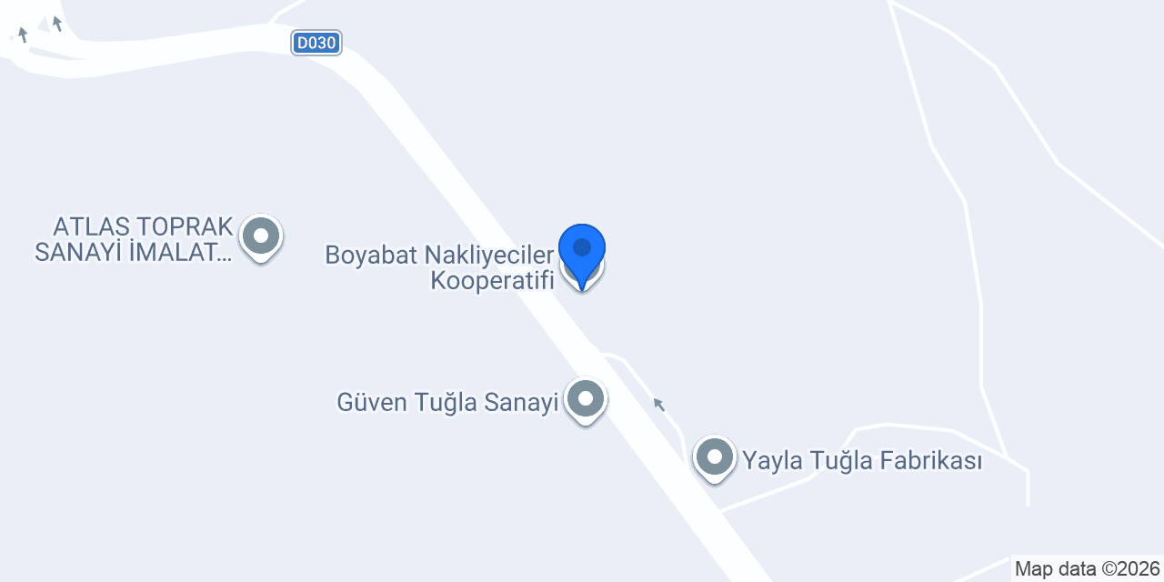 Boyabat Nakliyeciler Kooperatifi konumu