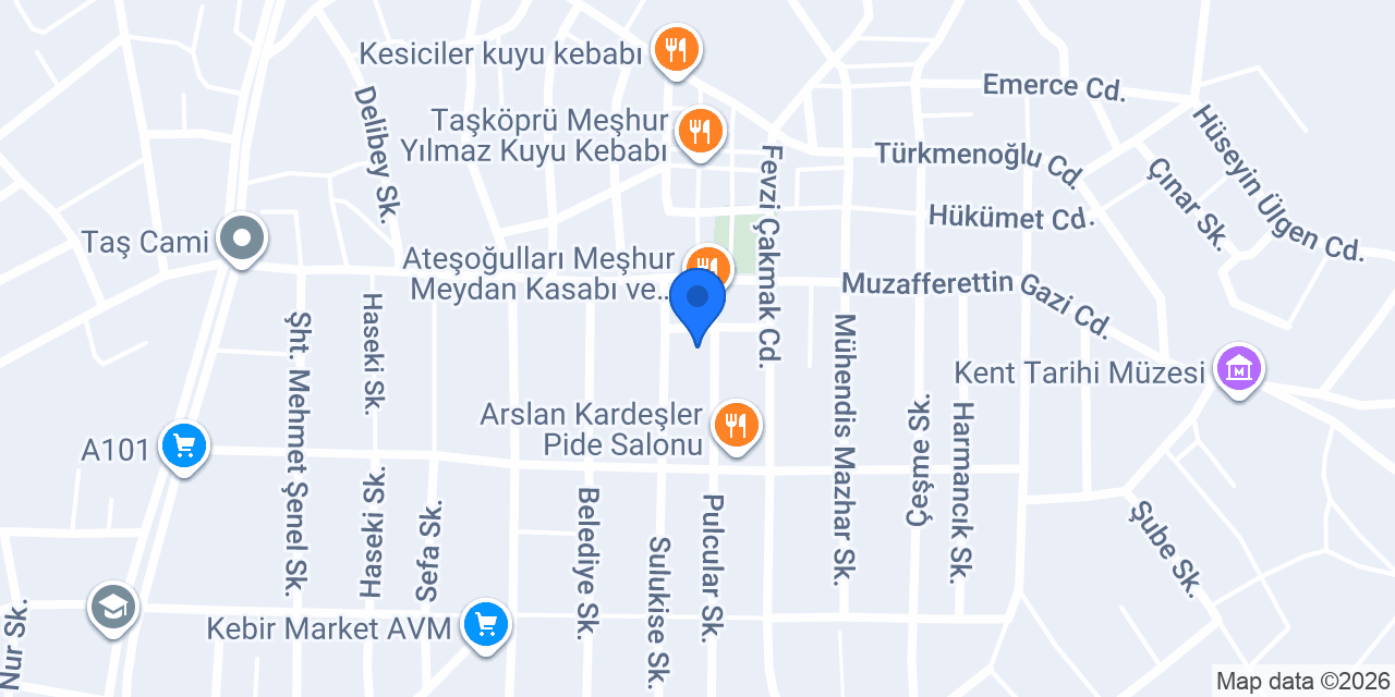 Dostlar Pide Salonu konumu
