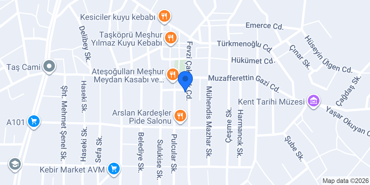 Kalender Çorba konumu