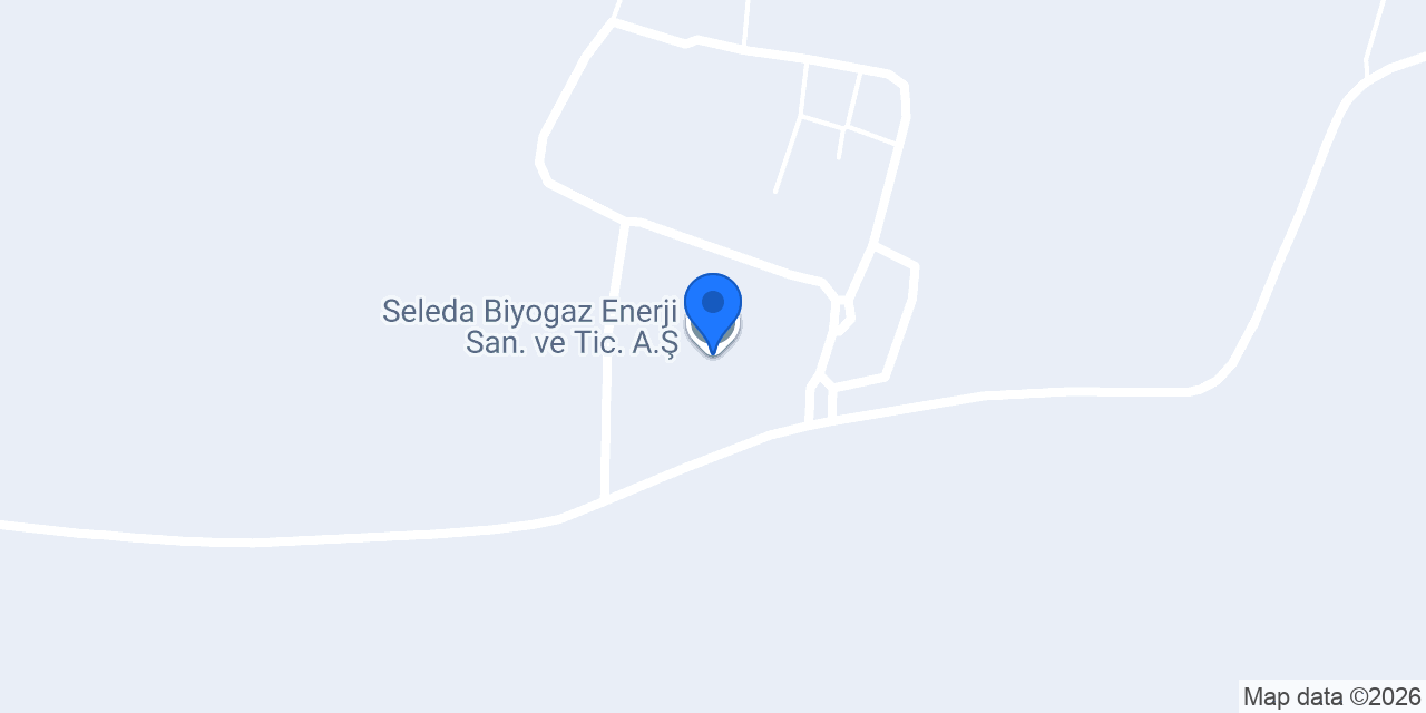 Seleda Biyogaz Enerji San. ve Tic. A.Ş. konumu