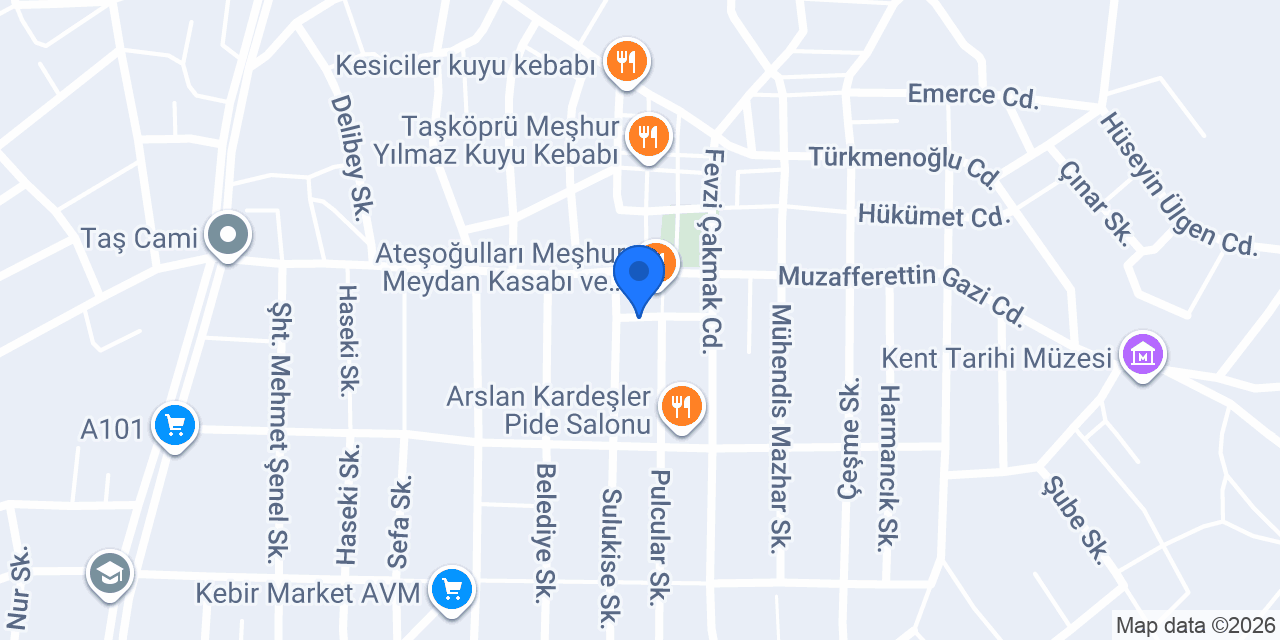 Ali Karacan Veteriner Kliniği konumu