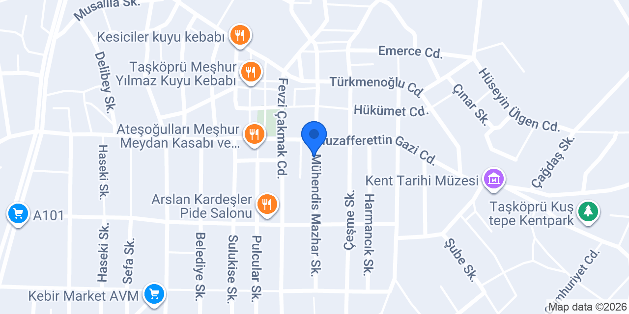 Şafak Pide Salonu konumu