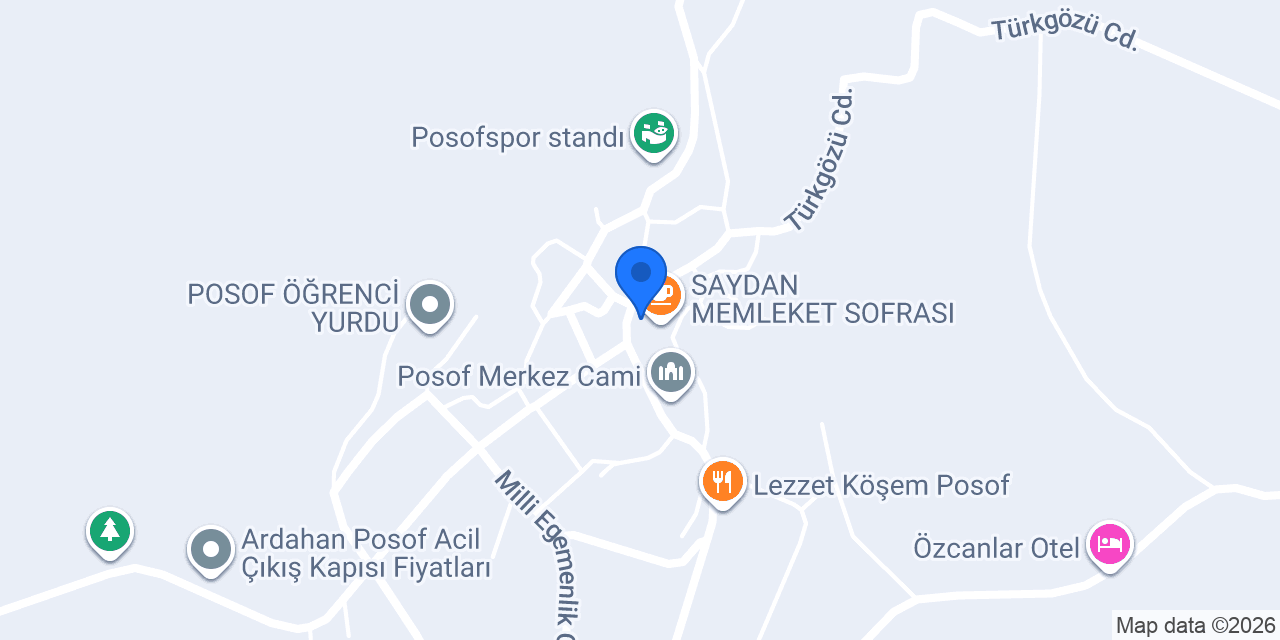 Saydanlar memleket sofrası konumu