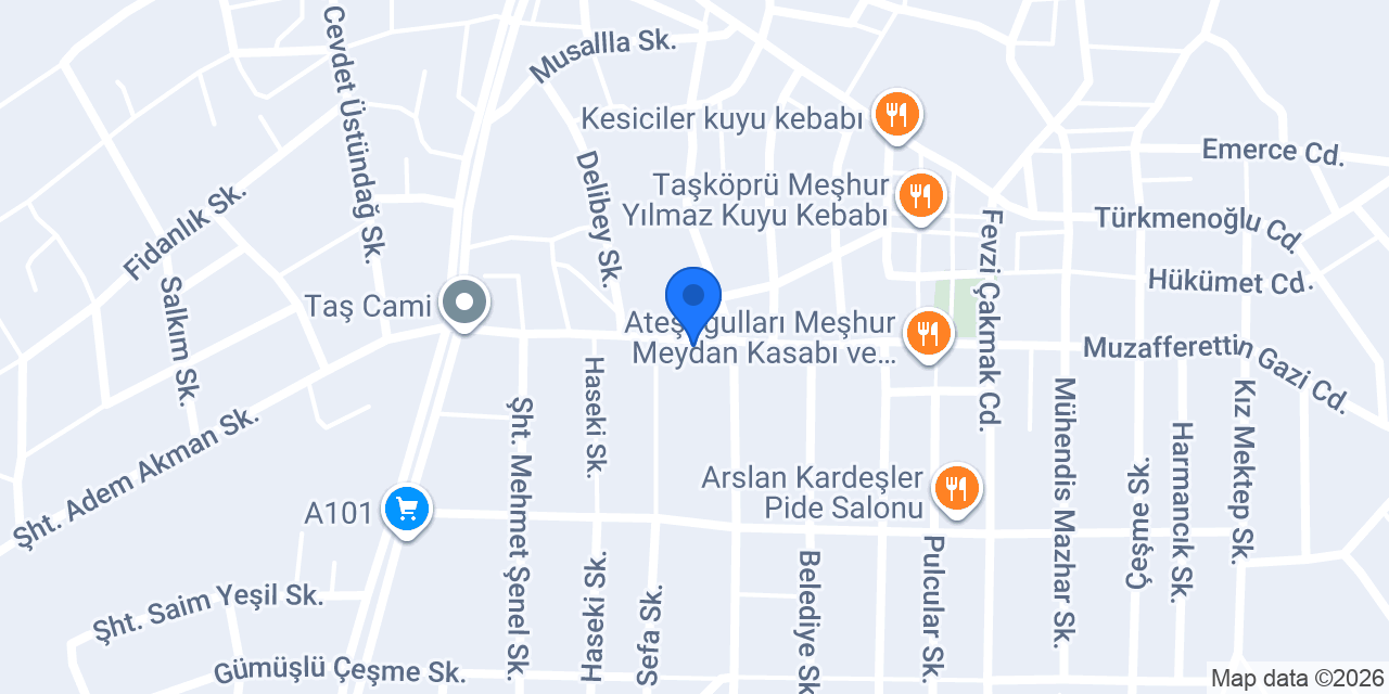 Öcallar Giyim konumu