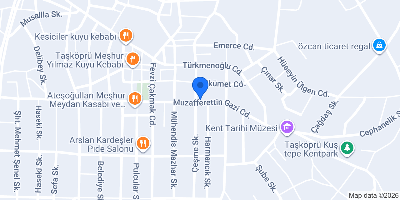 Azim Bakkal konumu