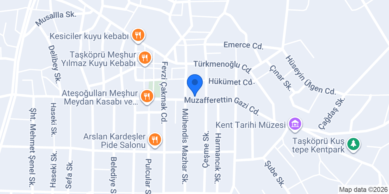 Güneş Yufka konumu
