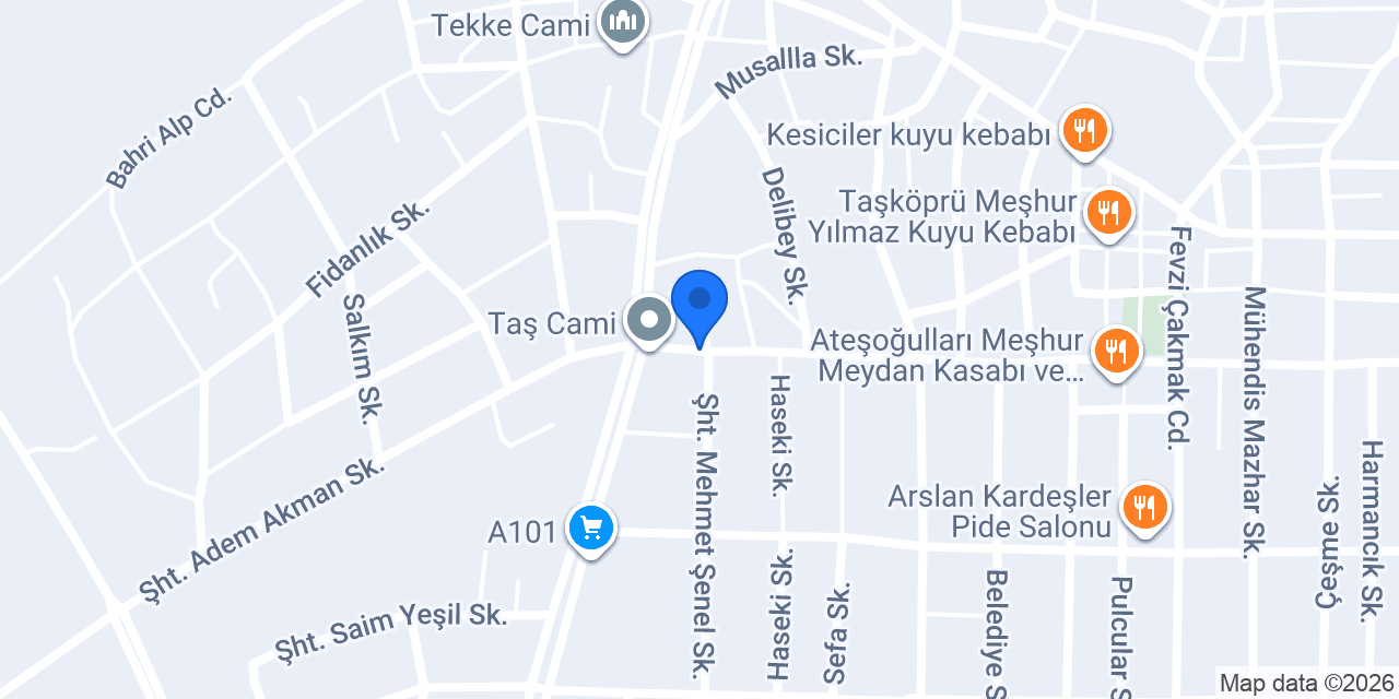 Mert Bayan Kuaför konumu