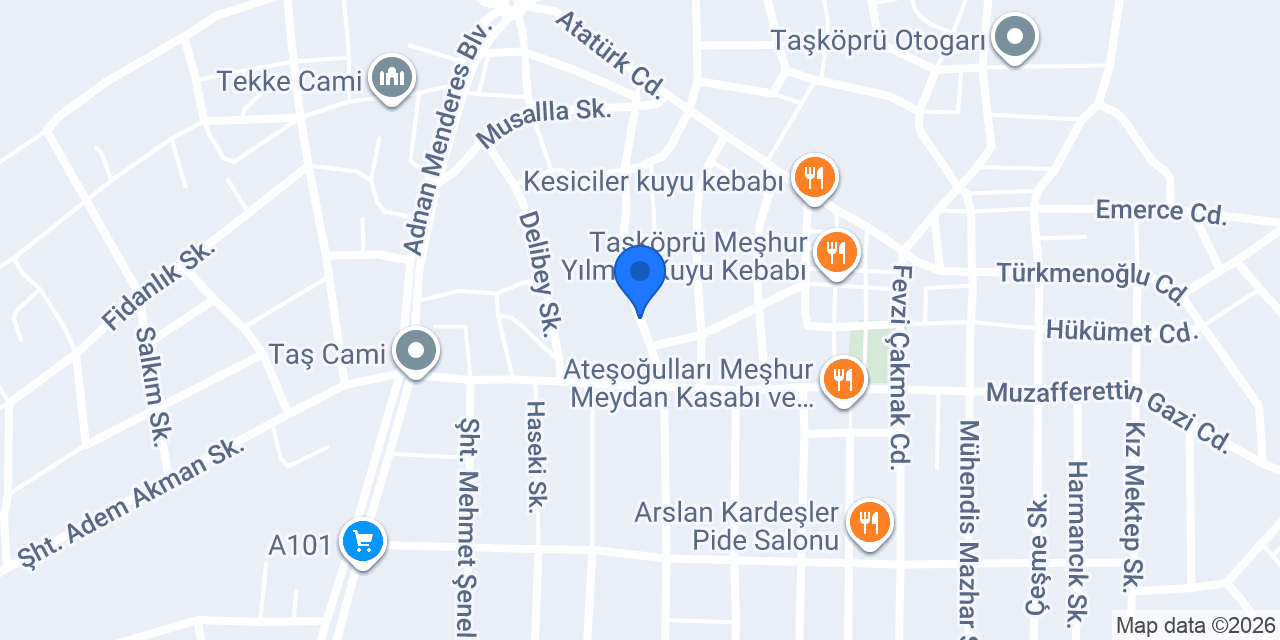 Acarlar Beyaz Eşya konumu