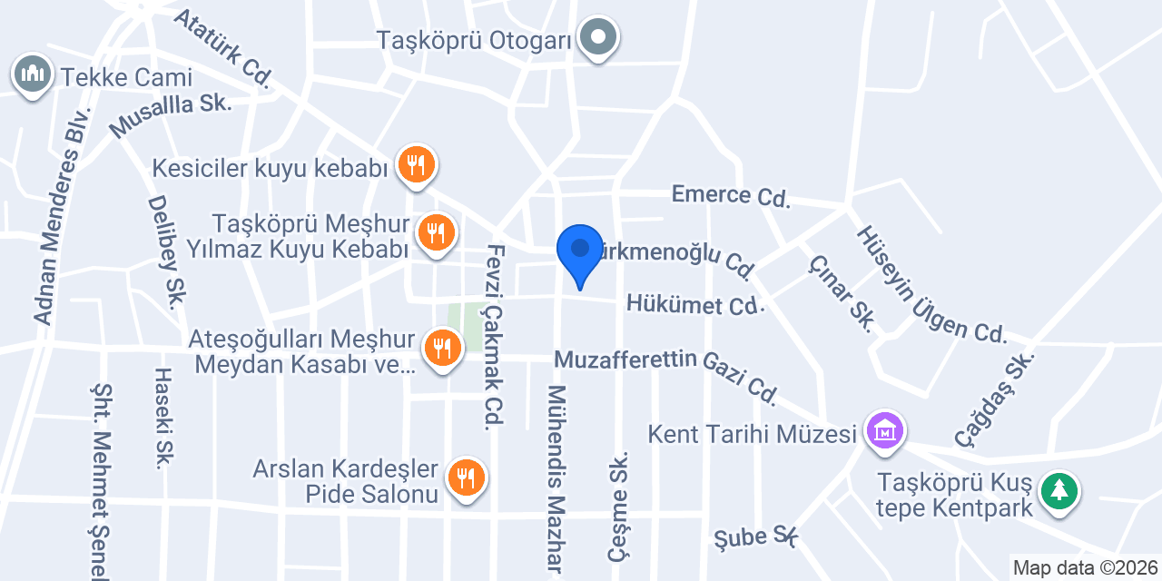 Öz Kardeşler Lokantası konumu