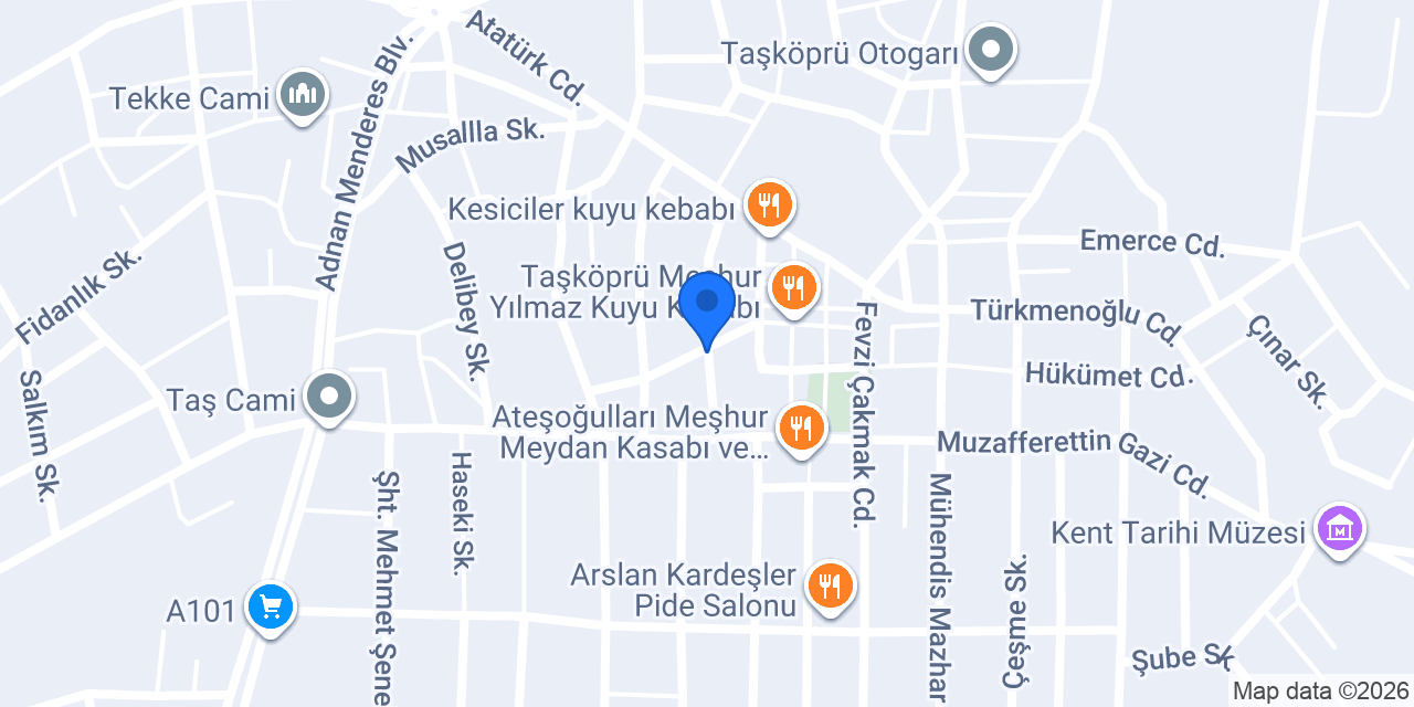 Arı Ekmek Fırını konumu