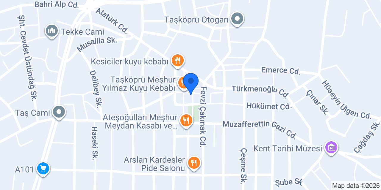 Zaimoğulları Kollektif Şti. konumu