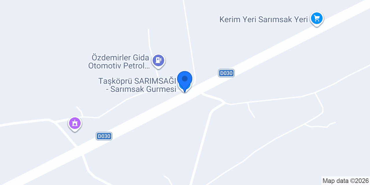 Taşköprü SARIMSAĞI - Sarımsak Gurmesi konumu