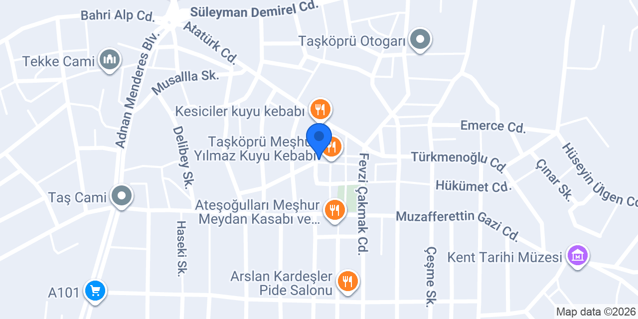 Sevim Giyim konumu