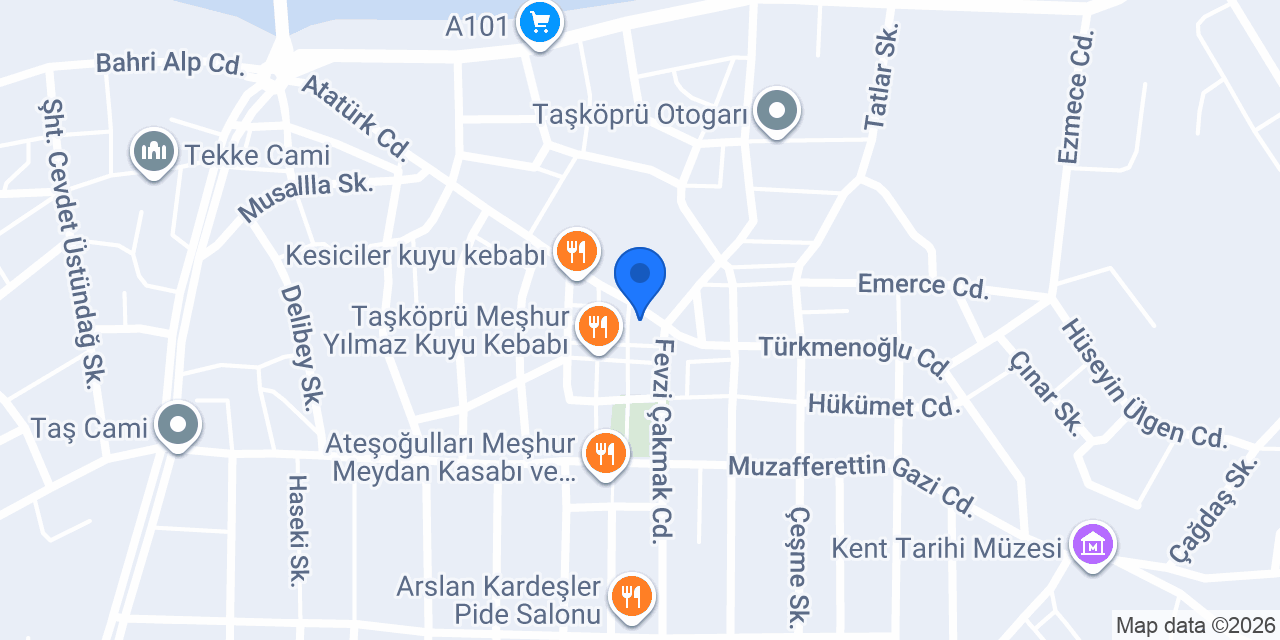 Kısmet Kuyumculuk konumu
