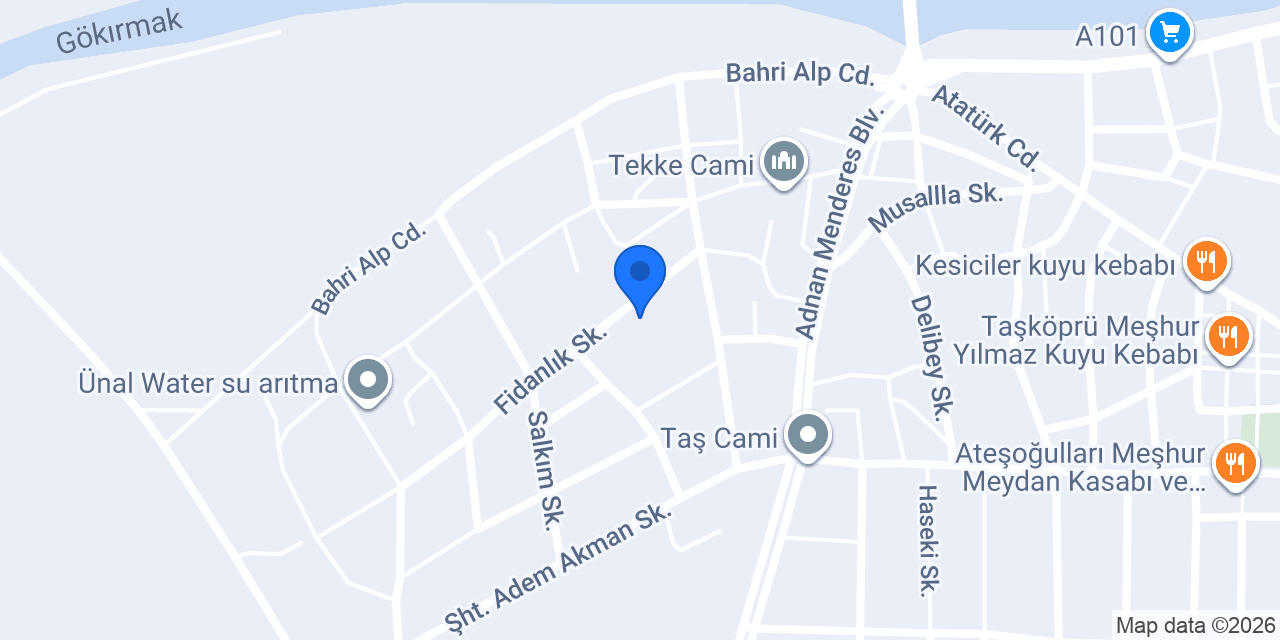 Taşköprü İlçe Müftülüğü konumu