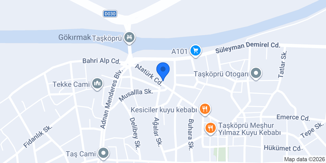 Galeri Gül konumu
