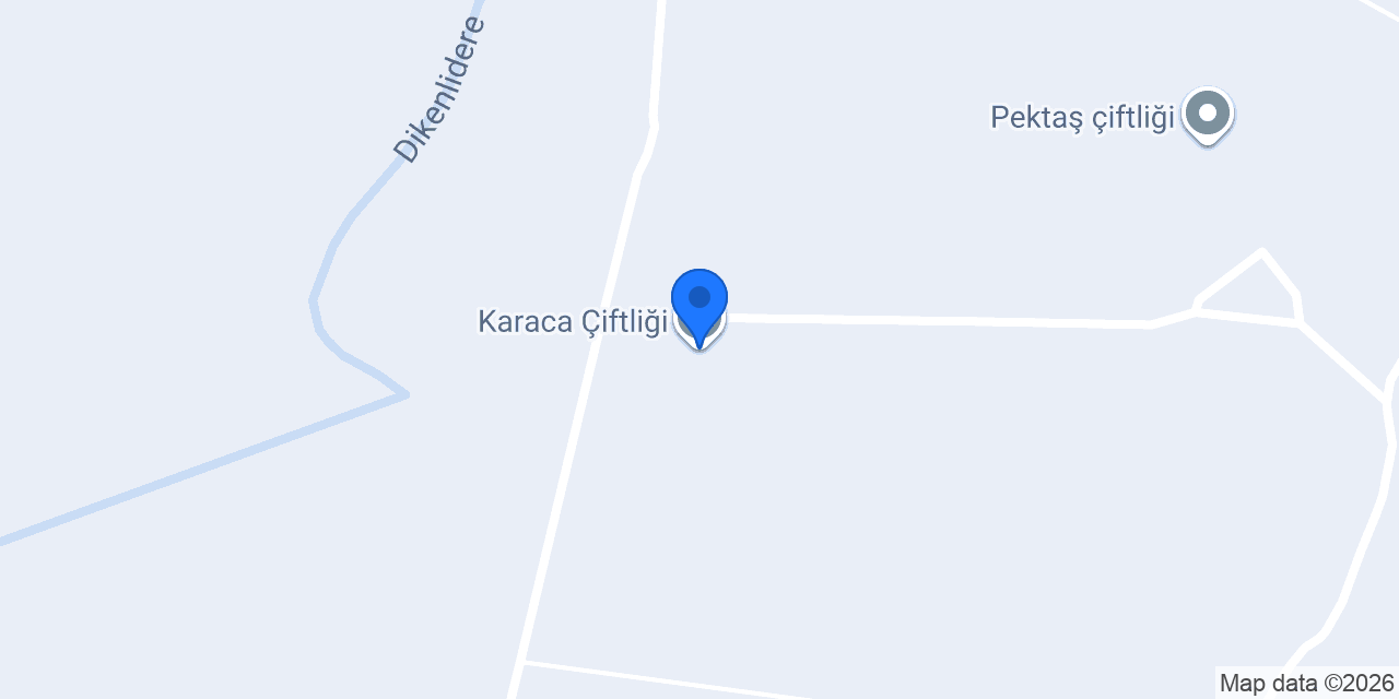 Karaca Çiftliği konumu