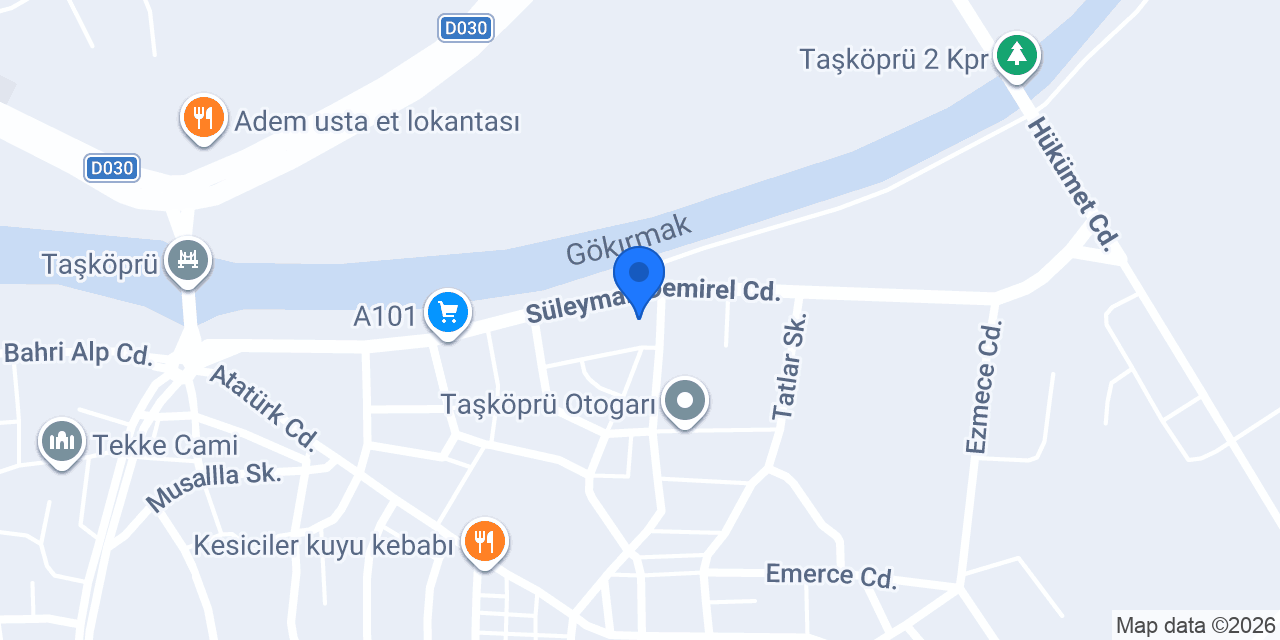 GSB TAŞKÖPRÜ GENÇLİK MERKEZİ konumu