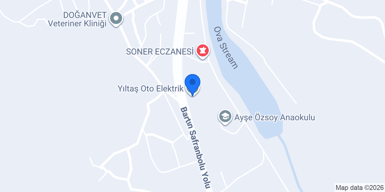 Yıltaş Oto Elektrik konumu