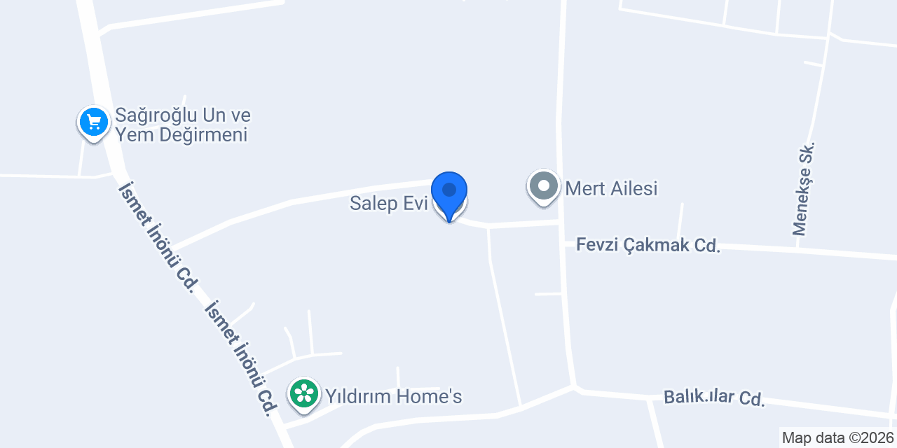Salep Evi konumu