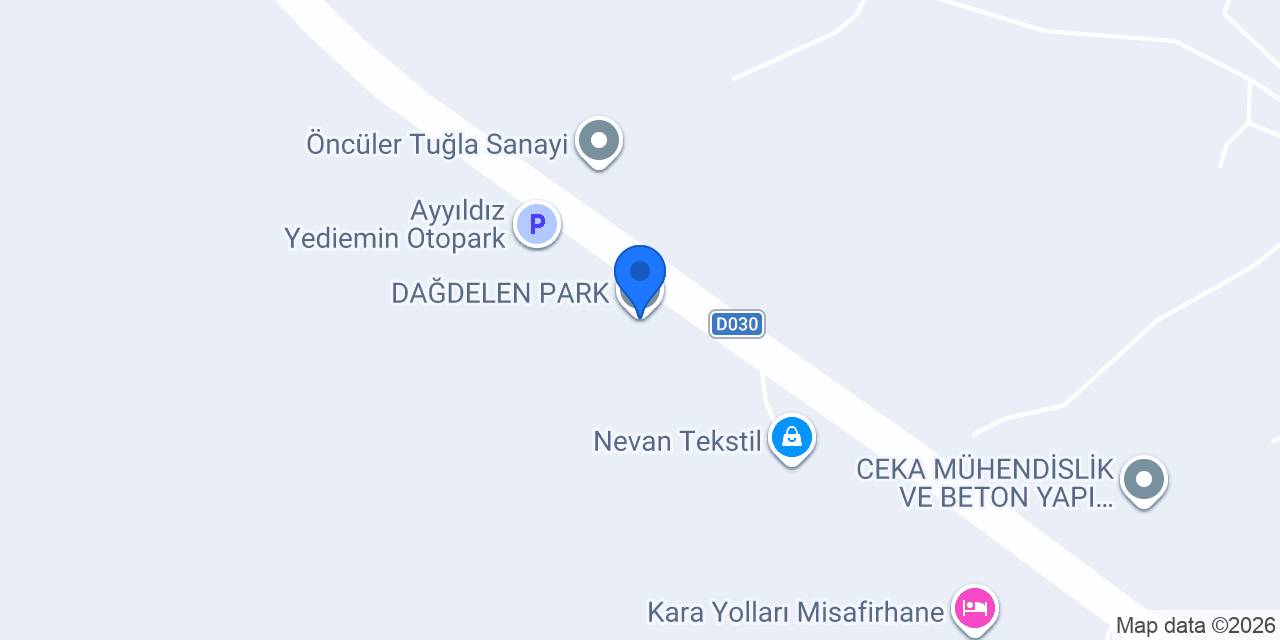DAĞDELEN PARK konumu
