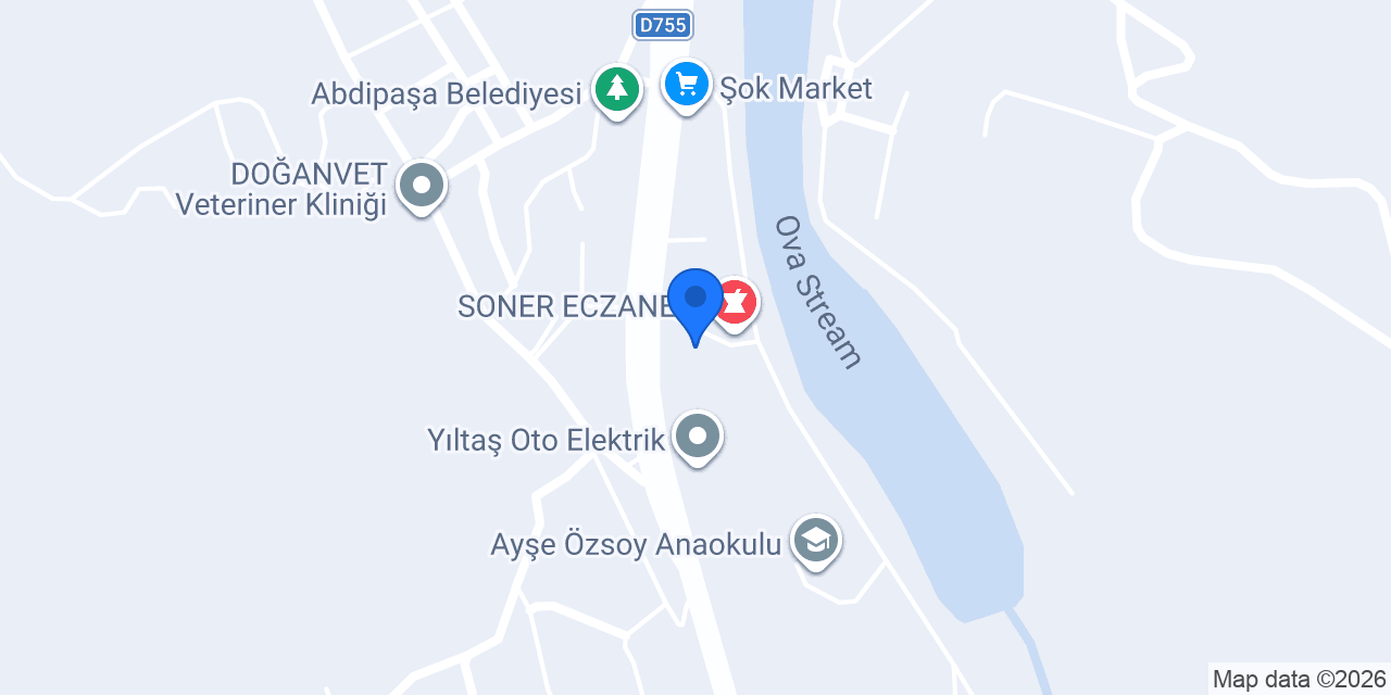 Abdi Paşa Aile Sağlık Mer. konumu