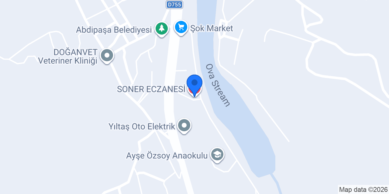 SONER ECZANESİ konumu