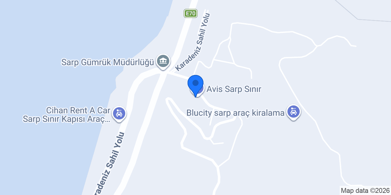 Avis Sarp Sınır konumu
