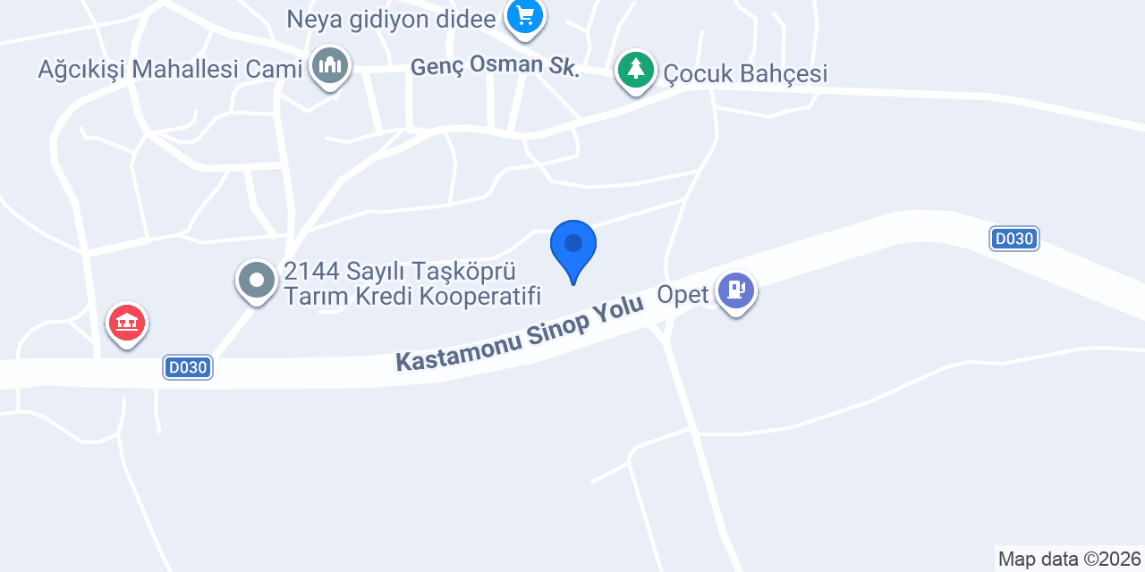 Reis Gıda Çeltik Fabrikası konumu
