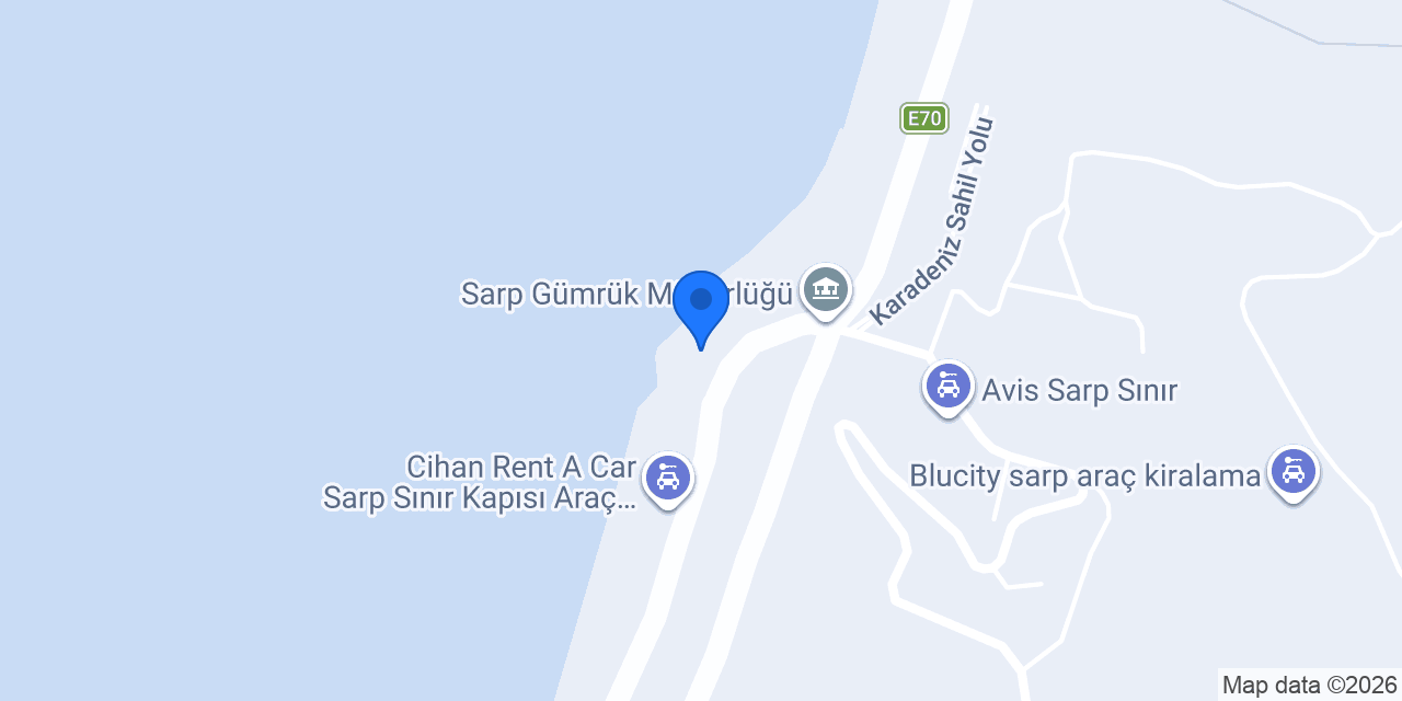 SAHİL RENT A CAR konumu
