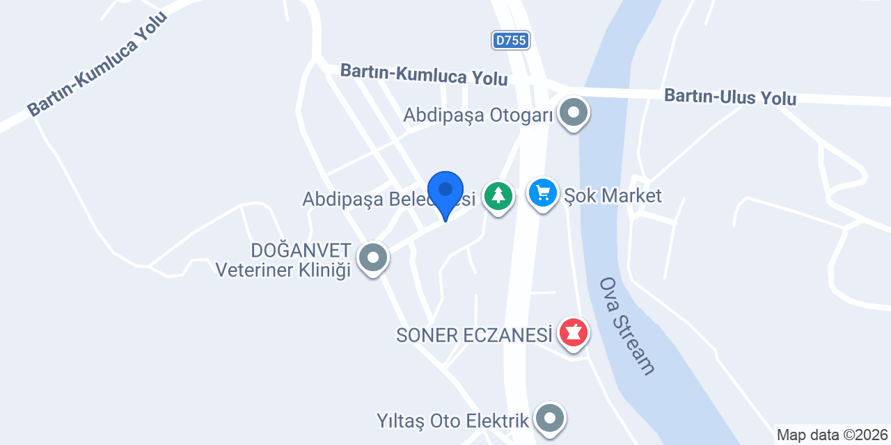 Merkez Market konumu