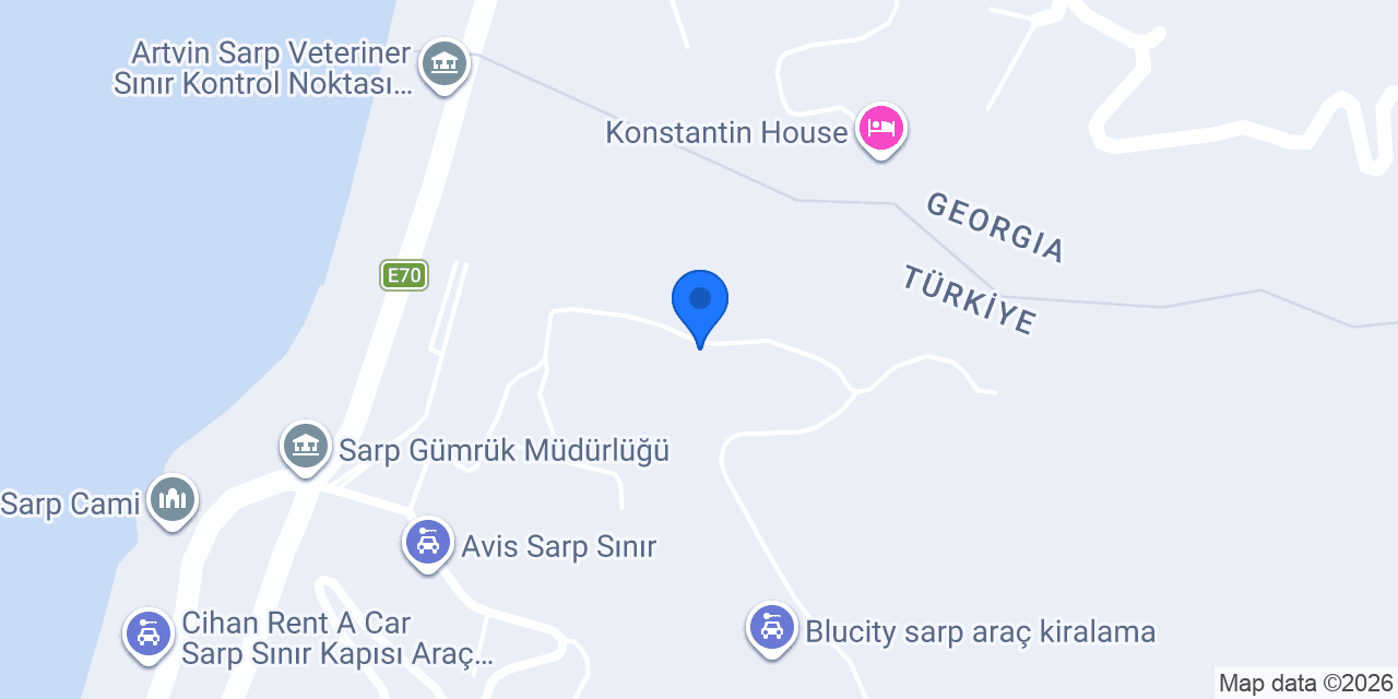 Sarp Bungalov konumu