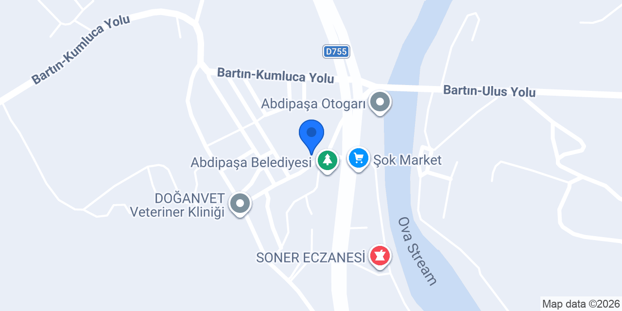 Abdipaşa Ortaokulu konumu
