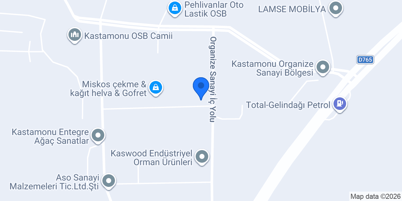 AKL Eldiven Sanayi ve Tic. Ltd. konumu