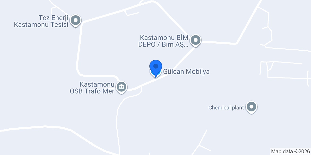 Gülcan Mobilya konumu