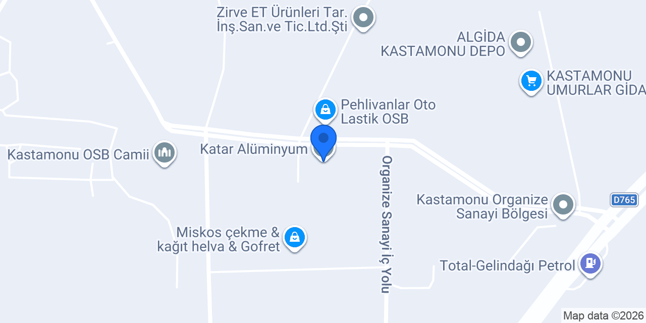 Katar Alüminyum konumu
