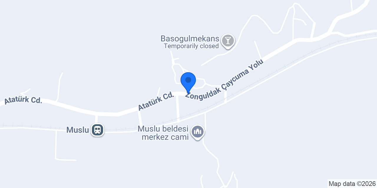 Muslu İlköğretim Okulu konumu