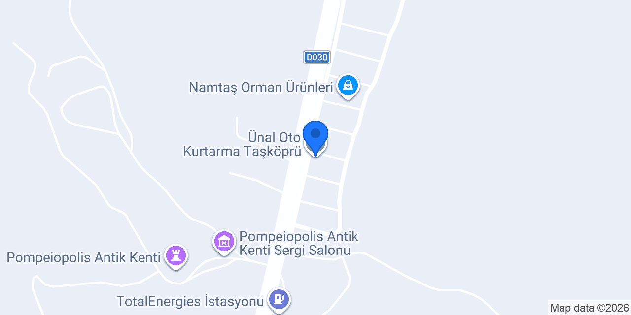 Ünal Oto Kurtarma Taşköprü konumu