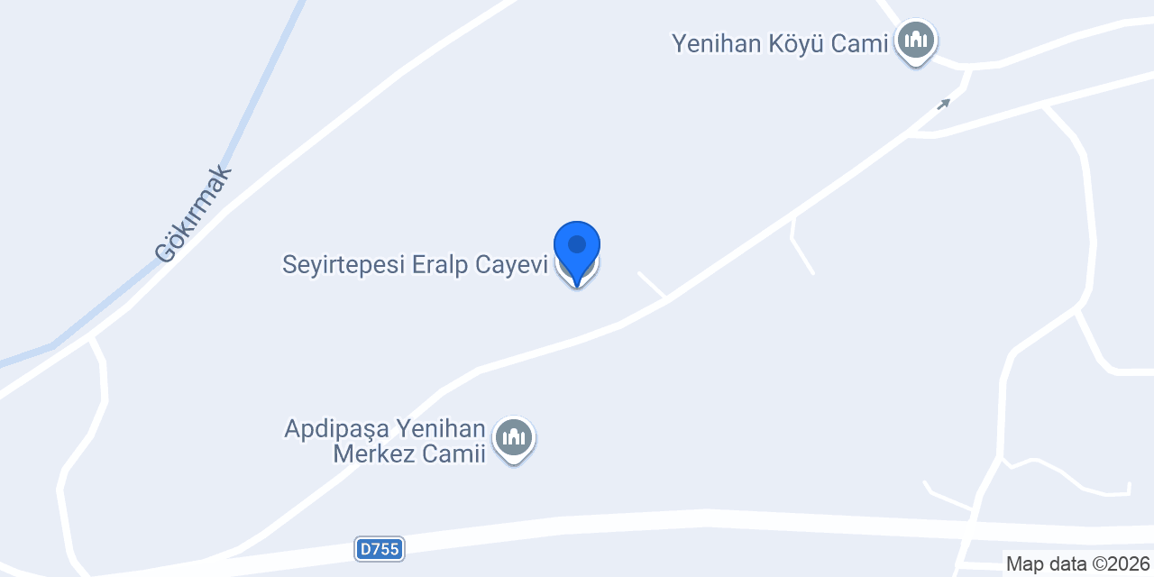 Seyirtepesi Eralp Cayevi konumu