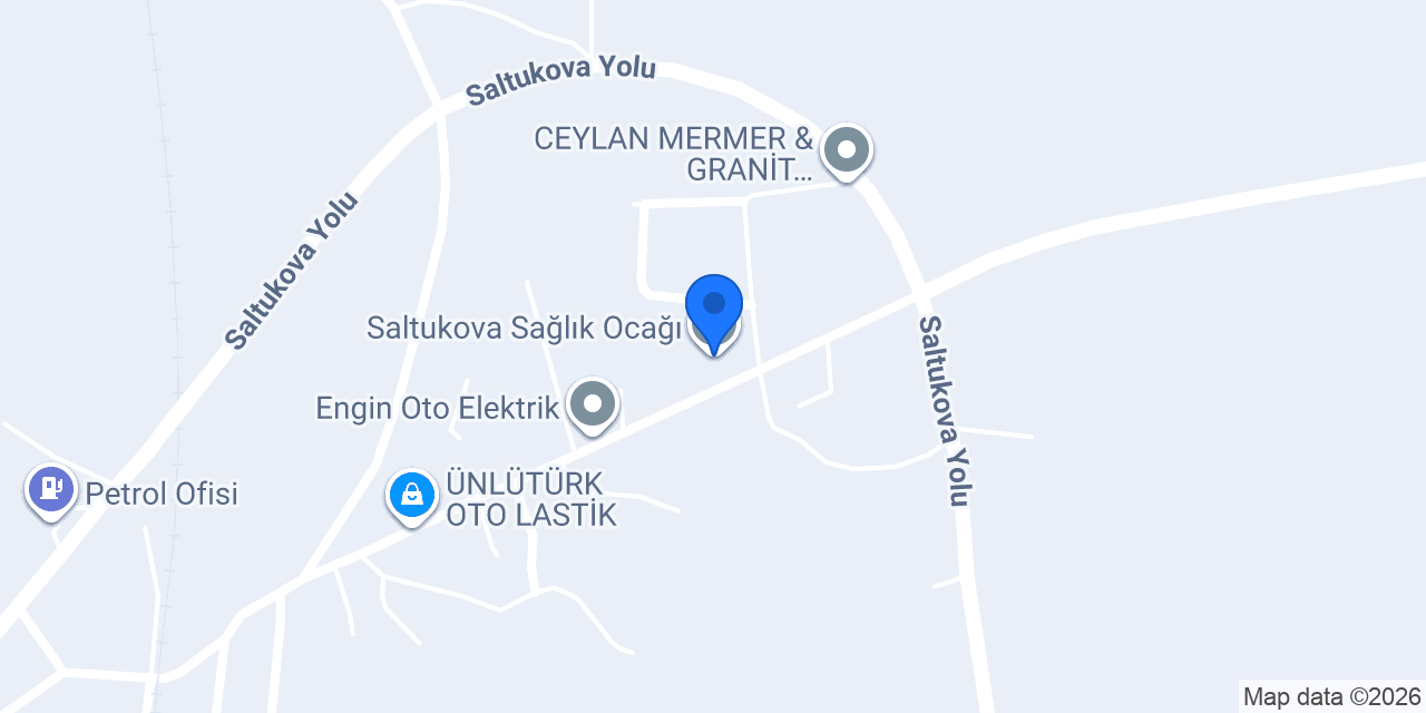 Saltukova Sağlık Ocağı konumu