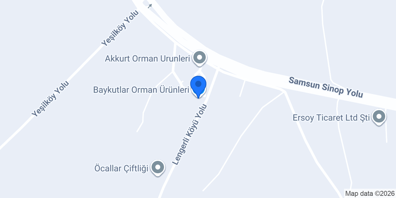 Baykutlar Orman Ürünleri konumu