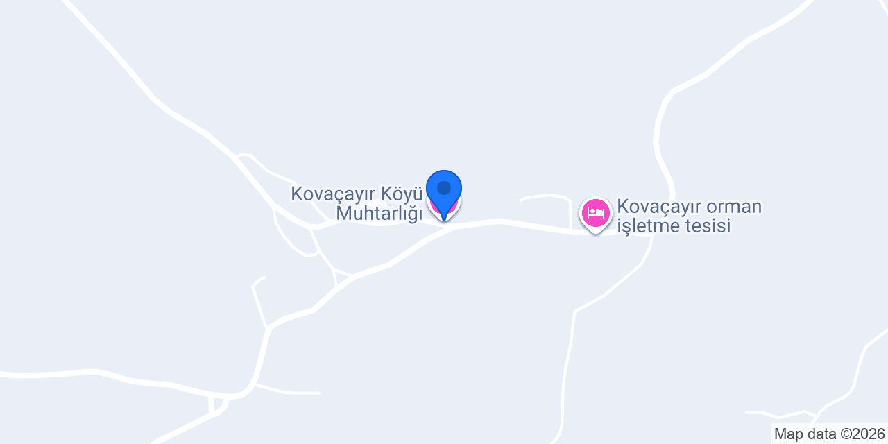 Kovaçayır Köyü Muhtarlığı konumu