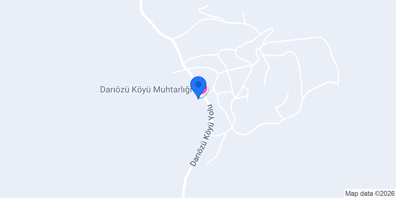 Darıözü Köyü Muhtarlığı konumu