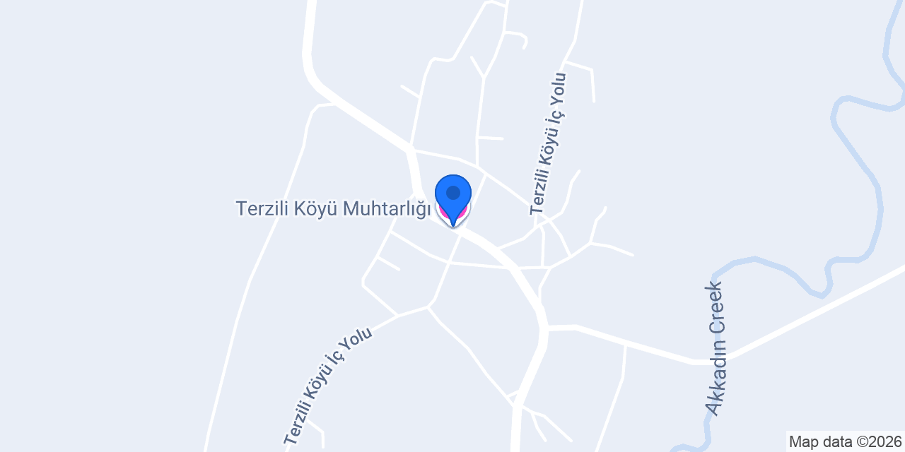 Terzili Köyü Muhtarlığı konumu